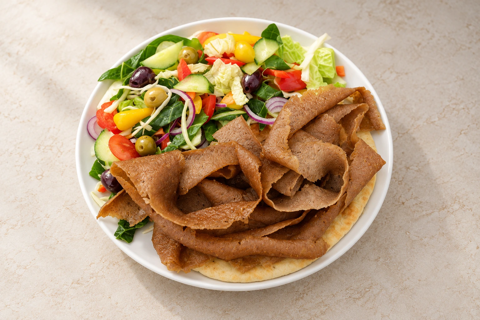 Classic Doner — AI-enhanced serving illustration